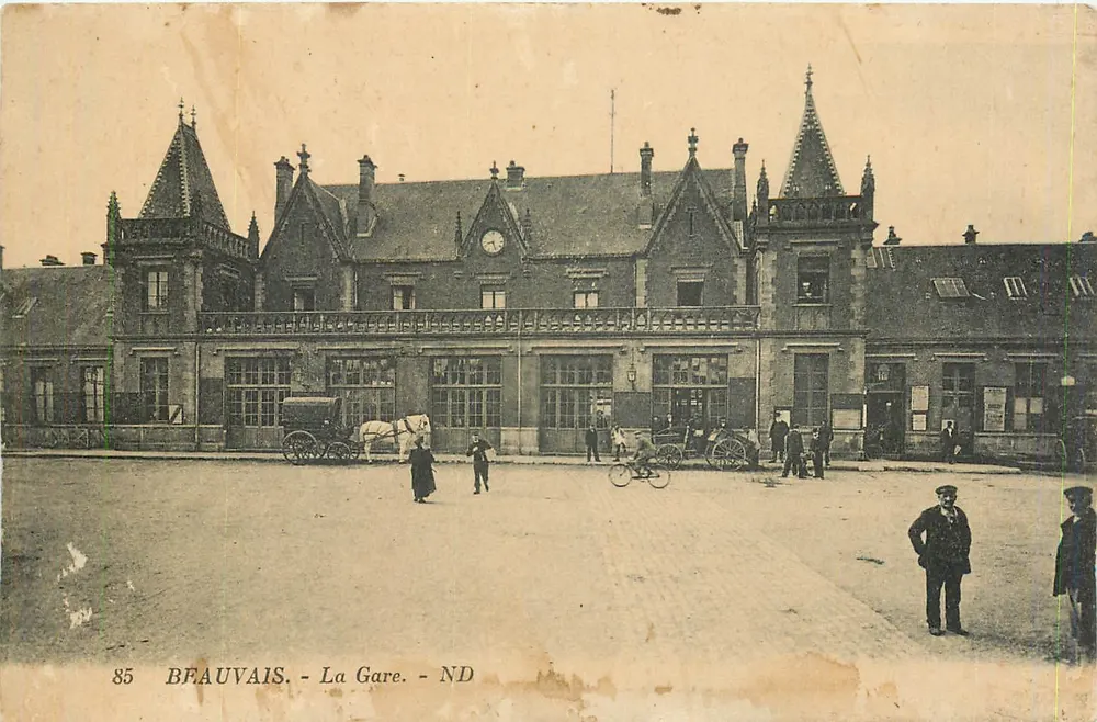 Beauvais - A Estação — editor ND, número de série 85 - Frente