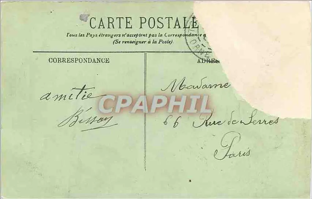 Bagnoles-de-l'Orne — Ansicht des Grand Hotels — LL, n° 176 - Rückseite