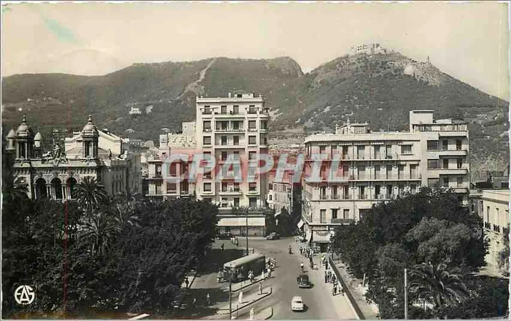 Oran — Place Foch und Santa-Cruz — Editionen Sirecky - Vorderseite