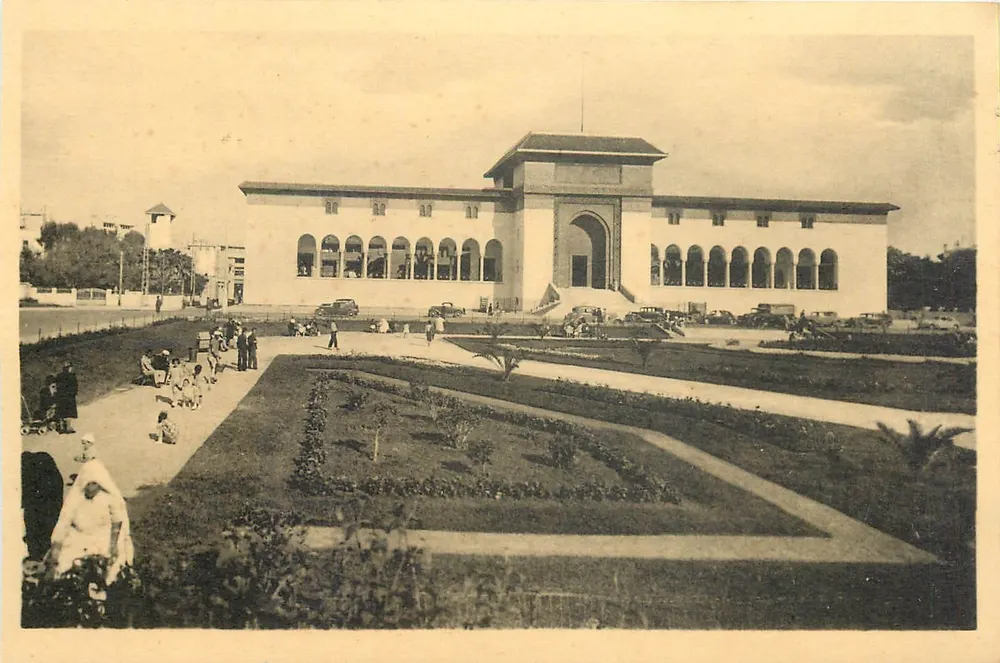 Casablanca — Paleis van Justitie — Uitgave La Cigogne - Voorkant