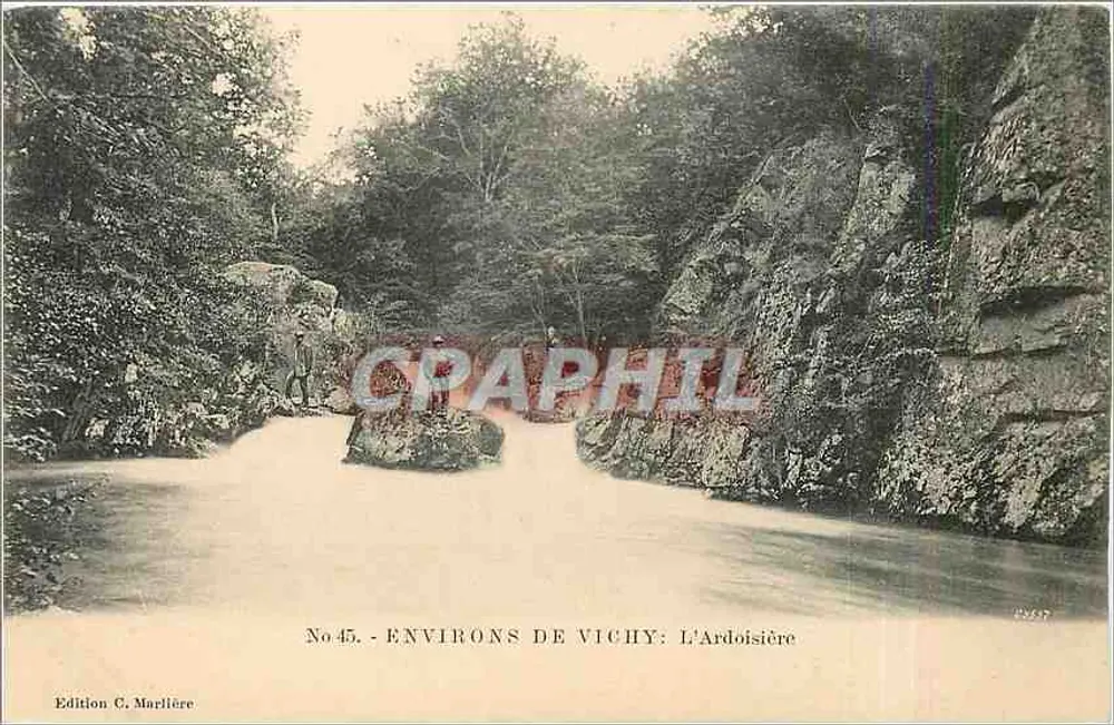 Dintorni di Vichy: La Siderurgica — Edizione C. Marlière, n°45 - Recto