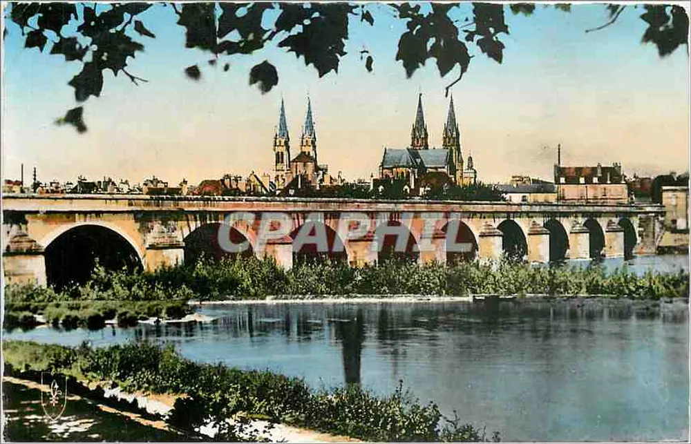Moulins (Allier) — O Ponte Régemortes — Edições LYS, n°6 - Frente