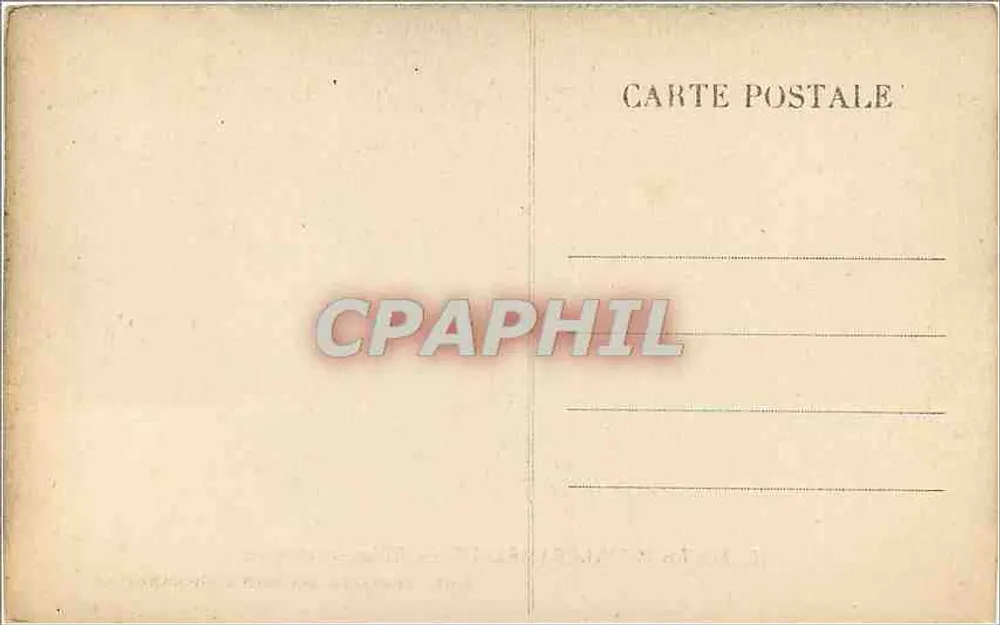 Bourbon-l'Archambault — Aleje Montespan — Édit. Bernard, Bourbon-l'Archambault - Rewers