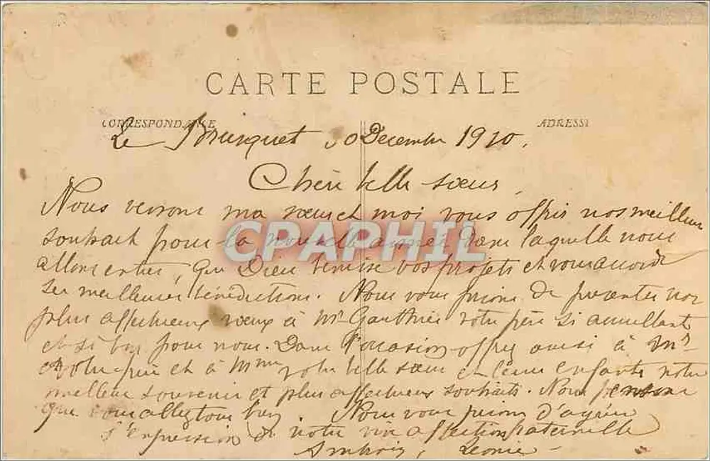 Digne - Le Petit Sormonne - 5018 - Verso