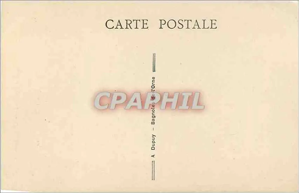 Bagnoles-de-l'Orne — O Castelo Goupil — n°109 - Verso