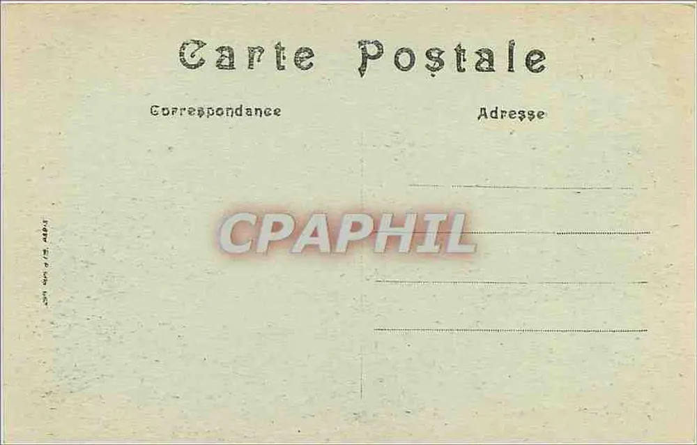 Carcassonne (Cité) — O Castelo — LL - Verso