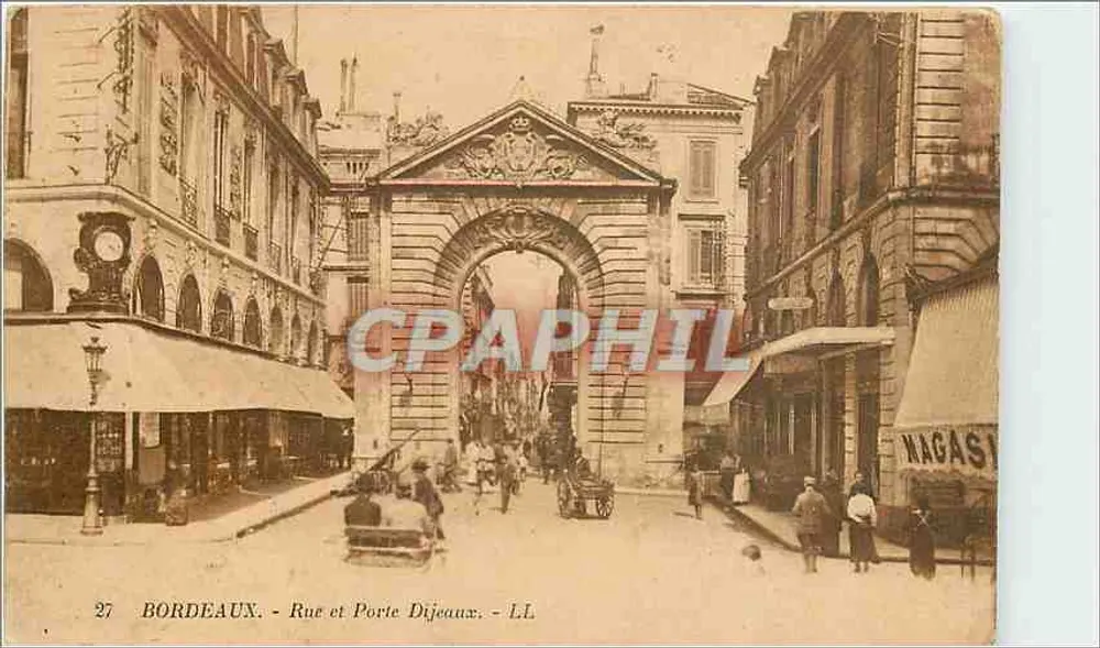 Bordeaux - Rue e Porte Dijeaux - LL - Frente
