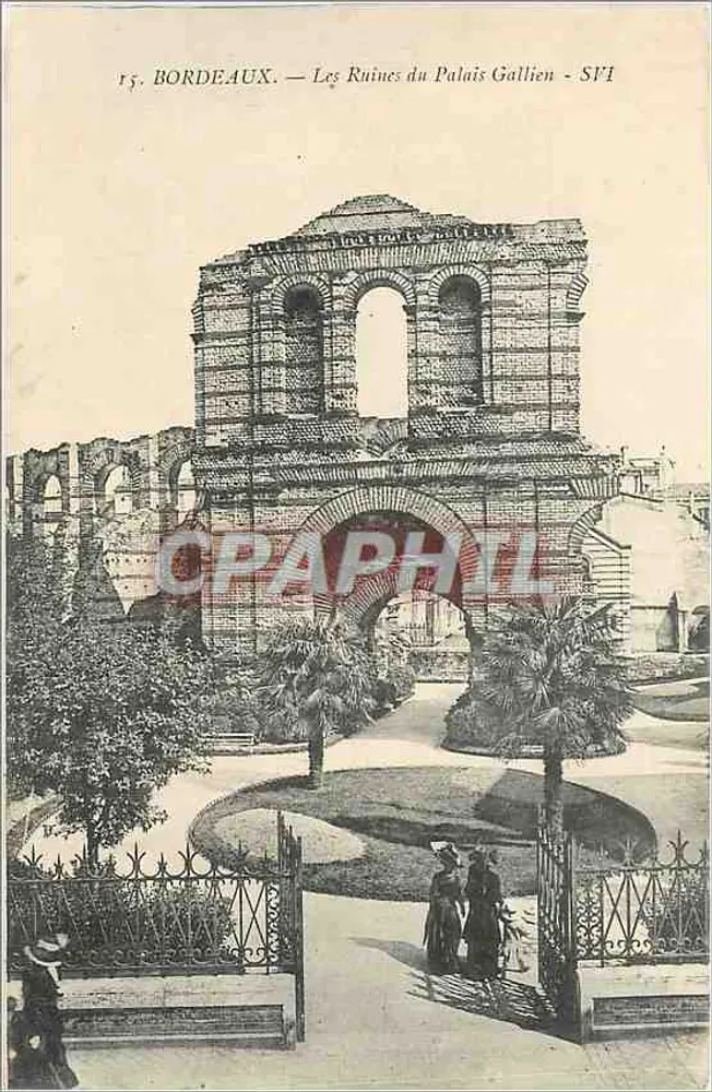 Bordeaux — Les Ruines du Palais Gallien - SFI - Recto
