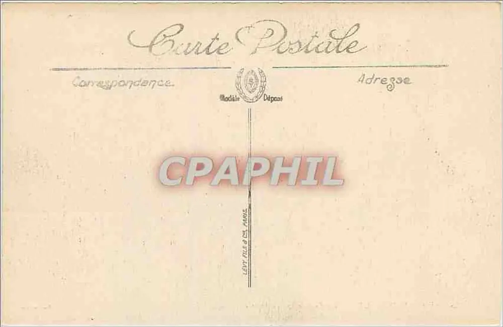 La Bourboule — O Lago da Bourboule — LL. - Verso
