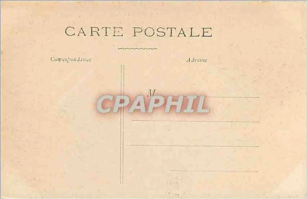 Avignon — Overview of the Cathedral and the Palais des Papes — Edition F. Beau, Avignon - Rückseite