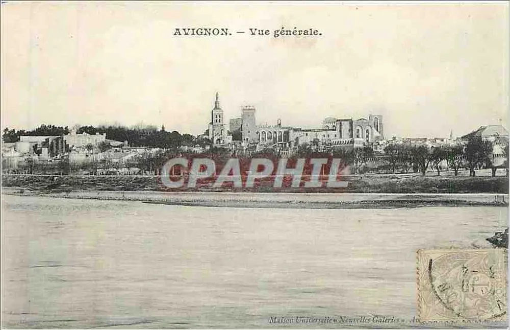 Avignon — Vista geral — Matton Universelle Nouvelles Galeries - Frente