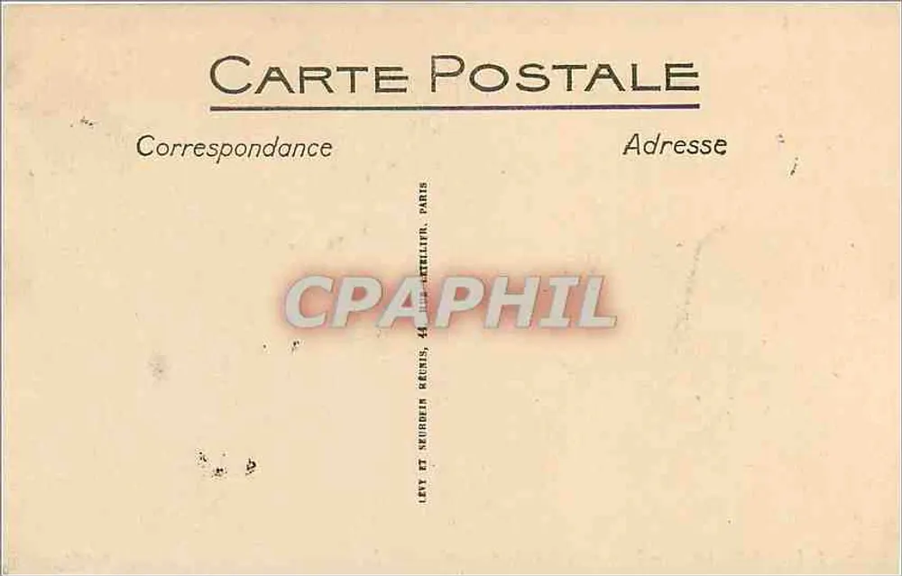 Lourdes — La Gare et le Restaurant du Pic du Jer — LL. — Selecta - Verso
