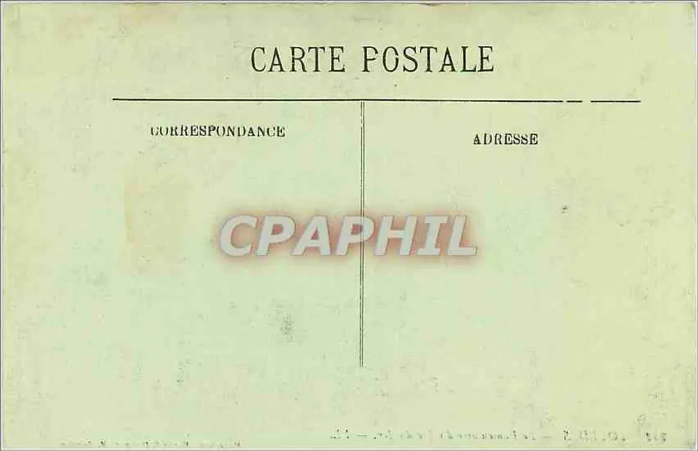 Lourdes — O Funicular do Pic du Jer — Magasin du Monde Catholique, M. Romain, n°232 - Verso