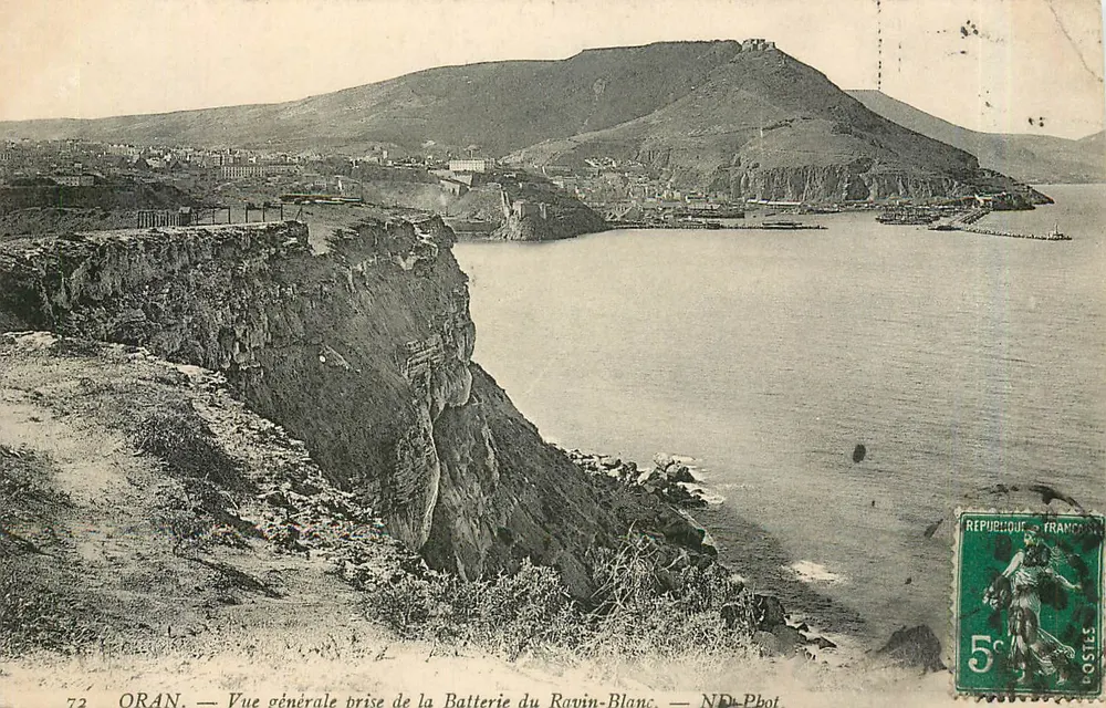Oran — Allgemeine Ansicht vom Batterieturm Ravin-Blanc — NDc Phot - Vorderseite