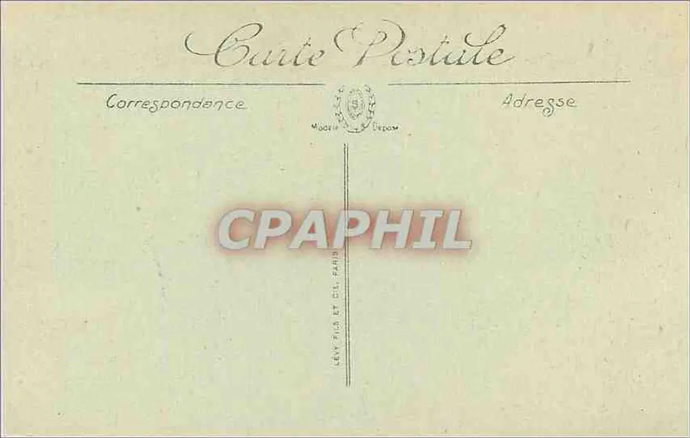 Beauvais — O Hotel de Ville (século XVIII) — LL. - Verso