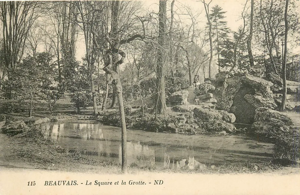 Beauvais — Plac i Jaskinia — ND - Awers
