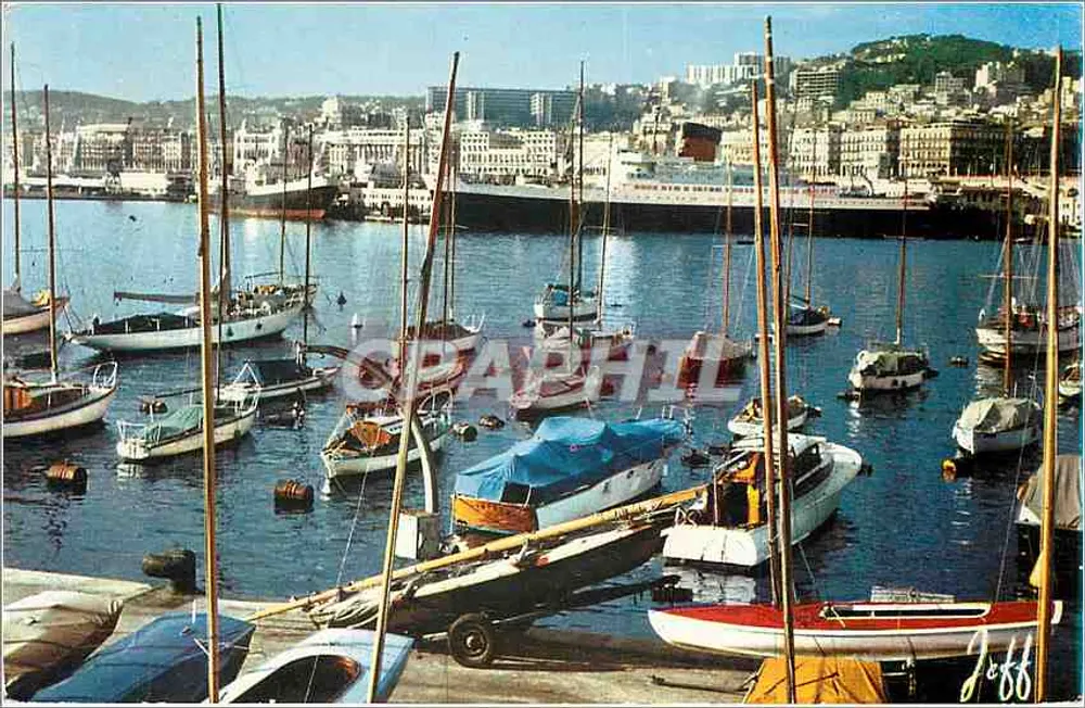 Port d'Alger — vue générale — Éditions M. Mohamed EFAL - Recto
