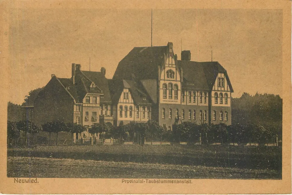 Neuwied — Istituto Provinciale per Sordomuti - Recto