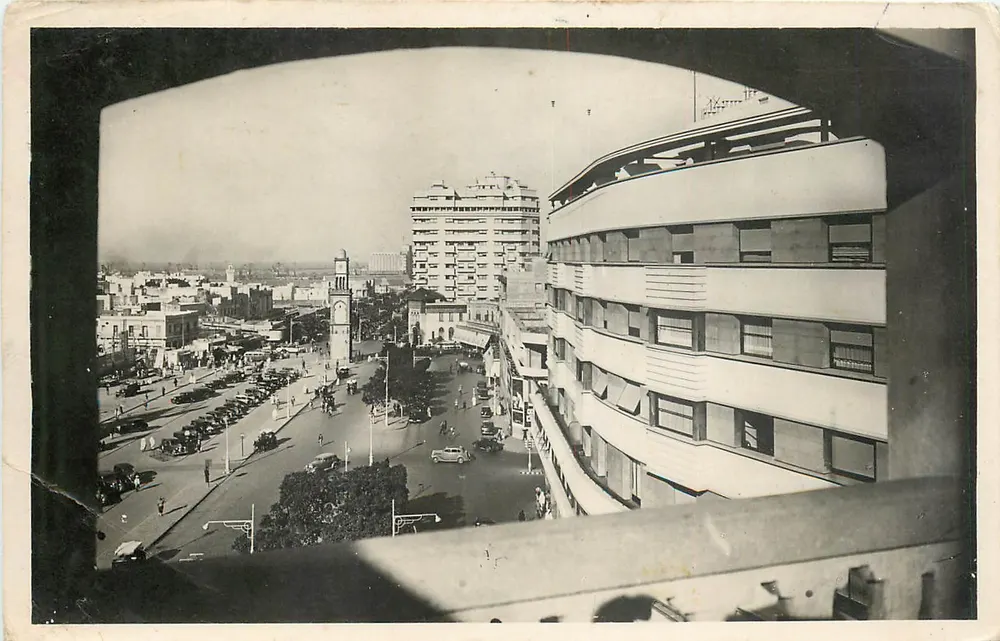 Casablanca — Place de France — Edition LA GICHE, n°158 - Vorderseite