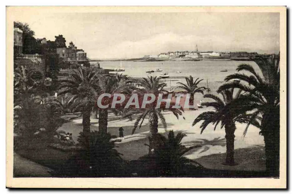 La Palmeraie, im Hintergrund St-Malo — Verlag Dinard, Nr. 146 - Vorderseite