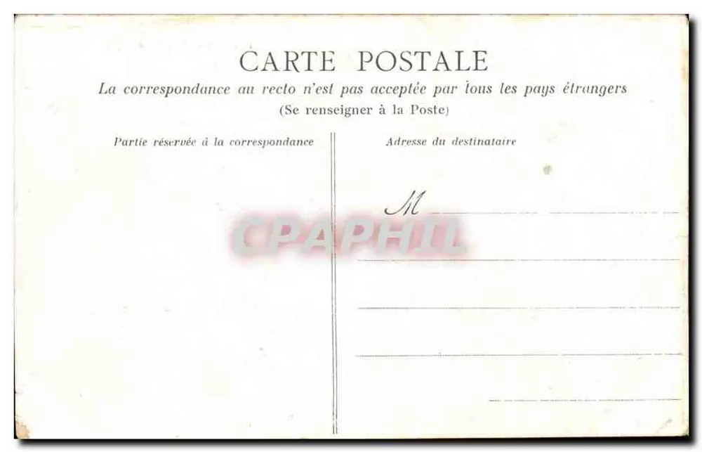 Rennes — Capela do Liceu — A.G. - Verso