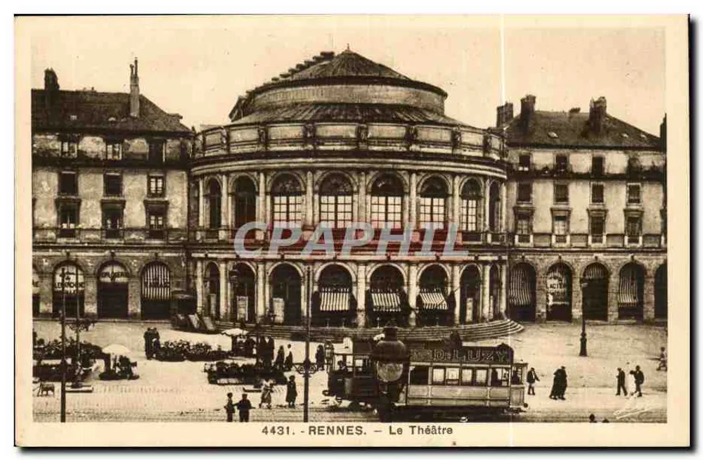 Rennes — O Teatro — Laurent N°41 - Frente