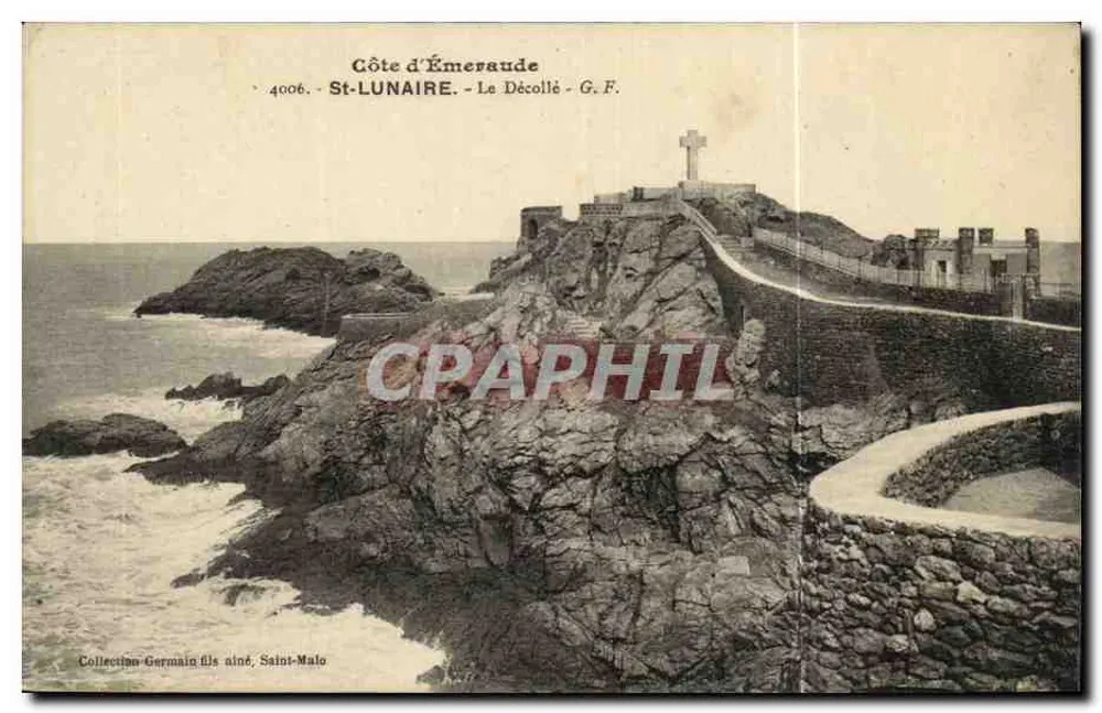 Côte d'Émeraude - St-Lunaire - Le Décollé - G.F. - Awers