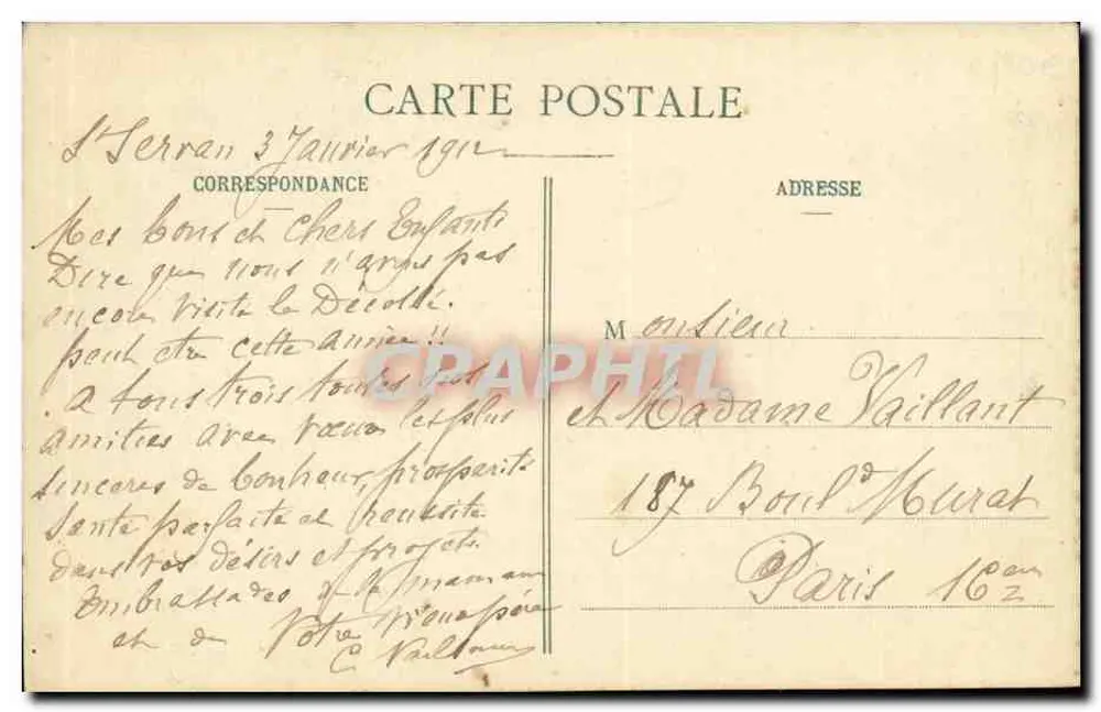 Côte d'Émeraude - St-Lunaire - Le Décollé - G.F. - Rewers