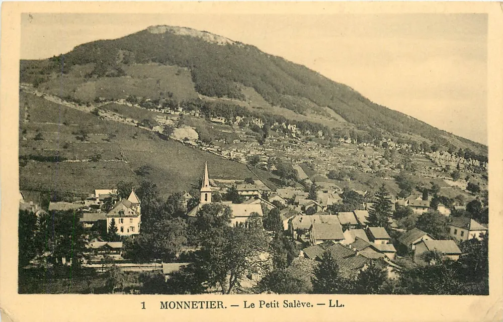 Monnetier — A Pequena Salève — LL. - Frente