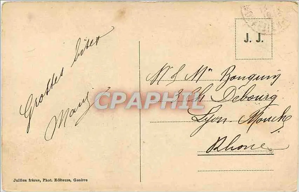 Salève — A Boneca — J.J. 7921 - Verso