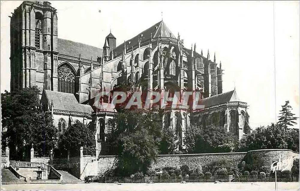 Le Mans (Sarthe) — A Catedral — Edições Gaby - Frente