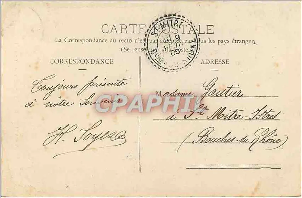 Le Mans - Capela da Visitação — editor Cartre, n° 101 - Verso