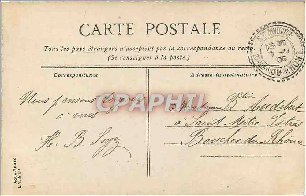 Le Mans. 2e rue, a casa de Adam e Frère — Ligne & Cie, n°146 - Verso