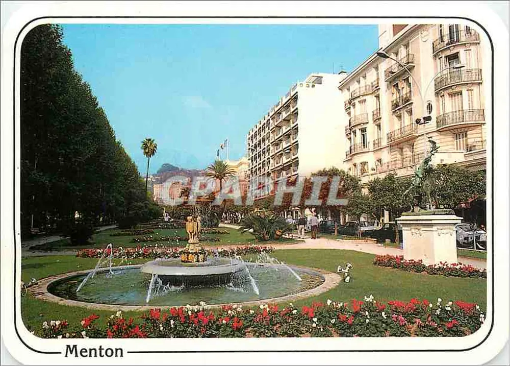 Menton — Les Jardins Biovès — Presses Diffusion - Frente