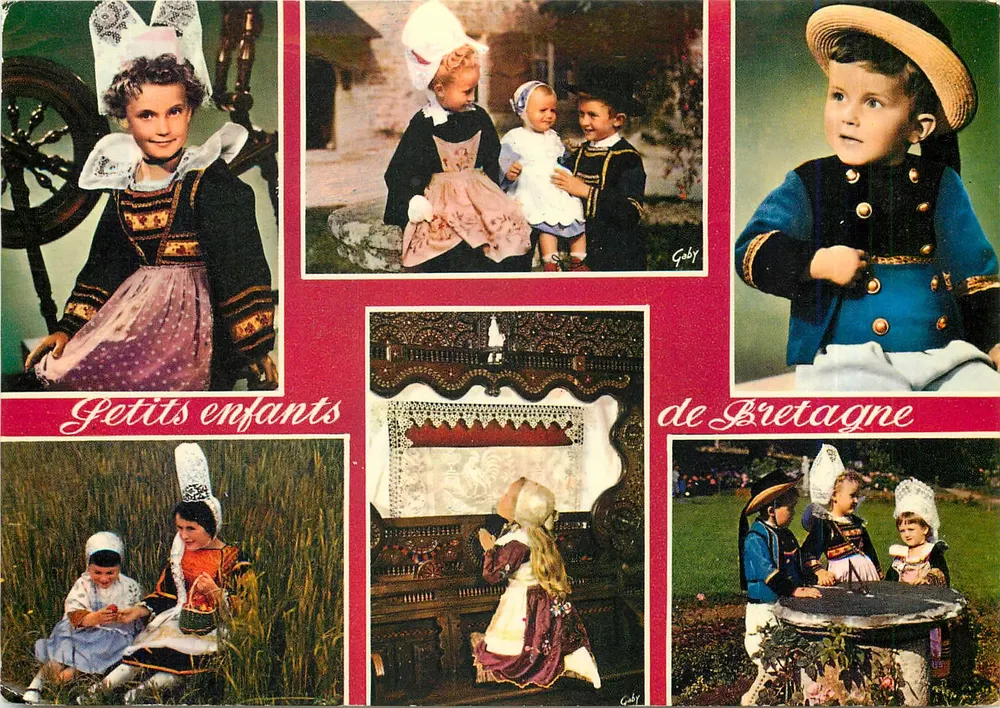 Małe dzieci z Bretanii — Gaby — Éditions du Gabier - Awers