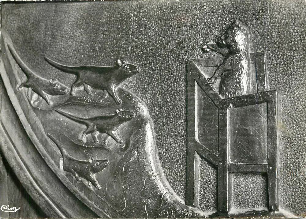 Alte Basilika von ST-CLAUDE (Jura) — Der Kater, der den Mäusen predigt (Hypothese) — C.I.M. n° 98 - Vorderseite