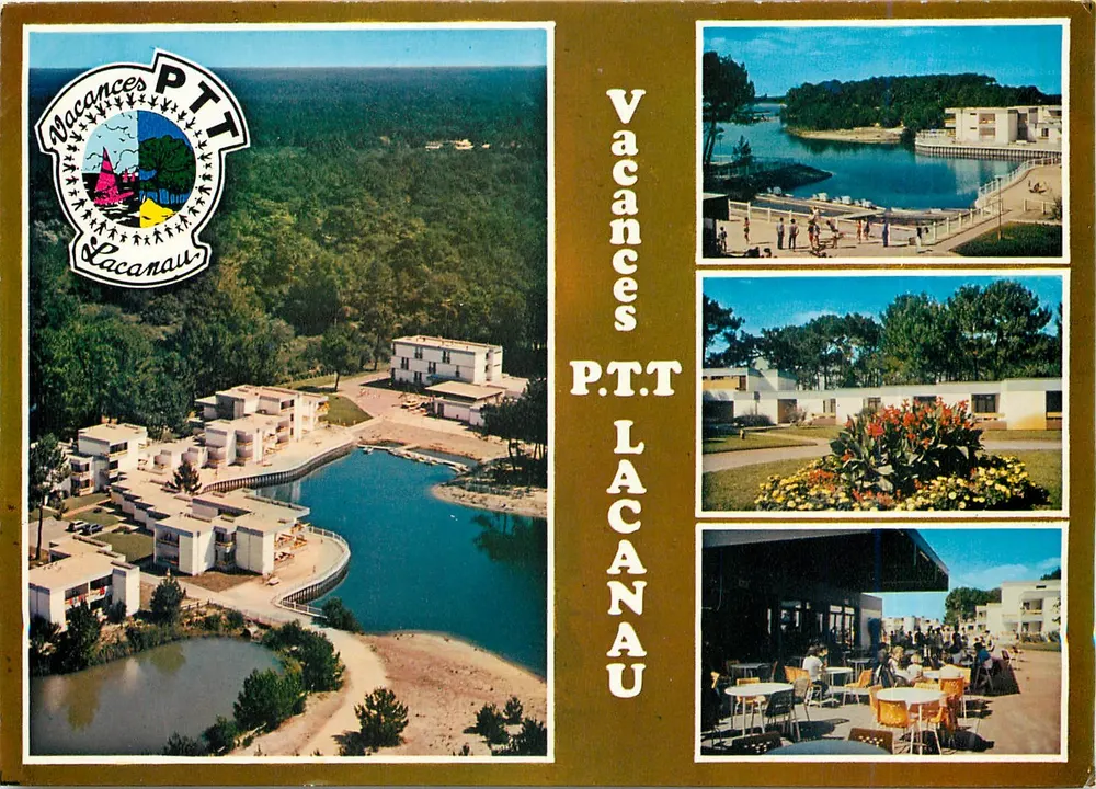 Férias P.T.T. Lacanau — Editor: Impressora Mâcon, n° 3.CP.83.5601 - Frente