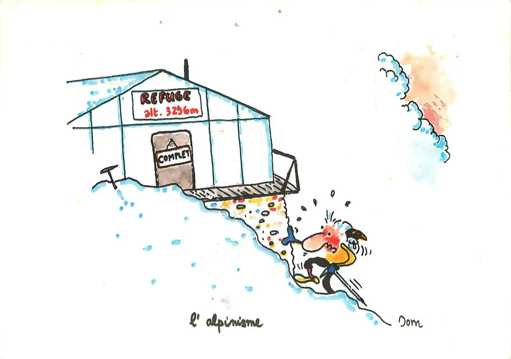 Refúgio de alpinismo — alt. 3296m — edição Mythra - Frente