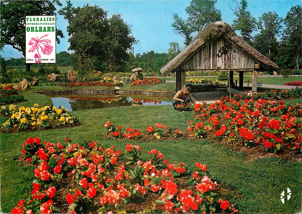 Parc Floral d'Orléans — Exposição floral — Edição especial - Frente