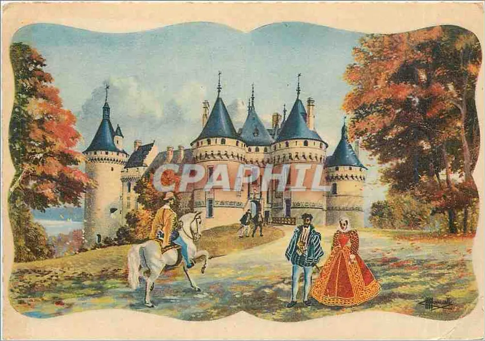 Castelos da Loire — Chaumont-sur-Loire (Loir-et-Cher) — Edições Gaby - Frente