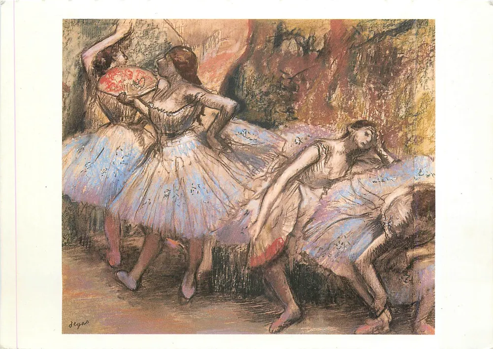 Dançarinas — pastel de Degas — edição The Reader's Digest Association, Inc. - Frente