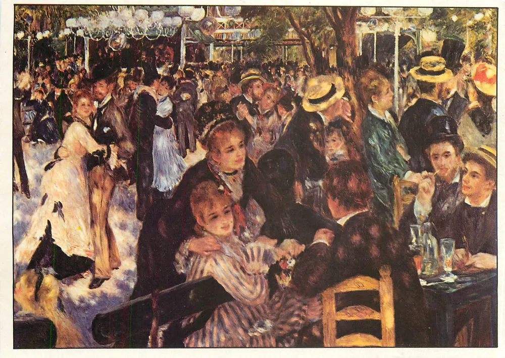 Bal du Moulin de la Galette — Impressionnisme — Spadem, Paris, et Cosmopress, Genève - Recto
