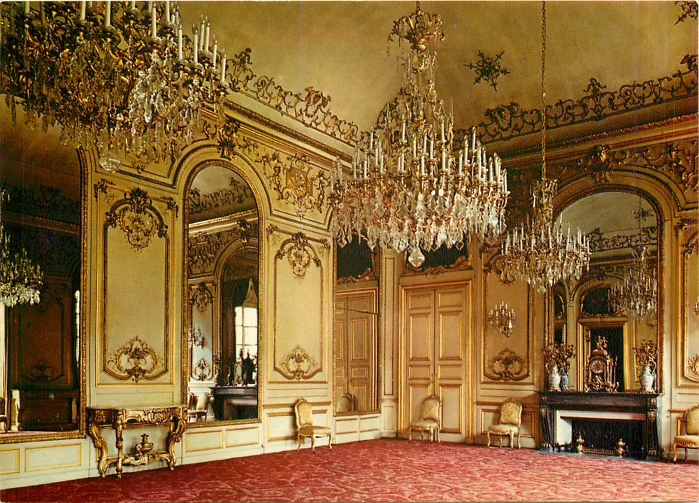 Petit Luxembourg — Salões de recepção: o Grande Salão — Éditions du Sénat, n°12/700 - Frente