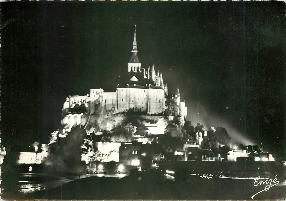 Mont-Saint-Michel — Öffnung der « Merveille » — Photo-Édition M. Grégoire, Saint-Malo - Vorderseite