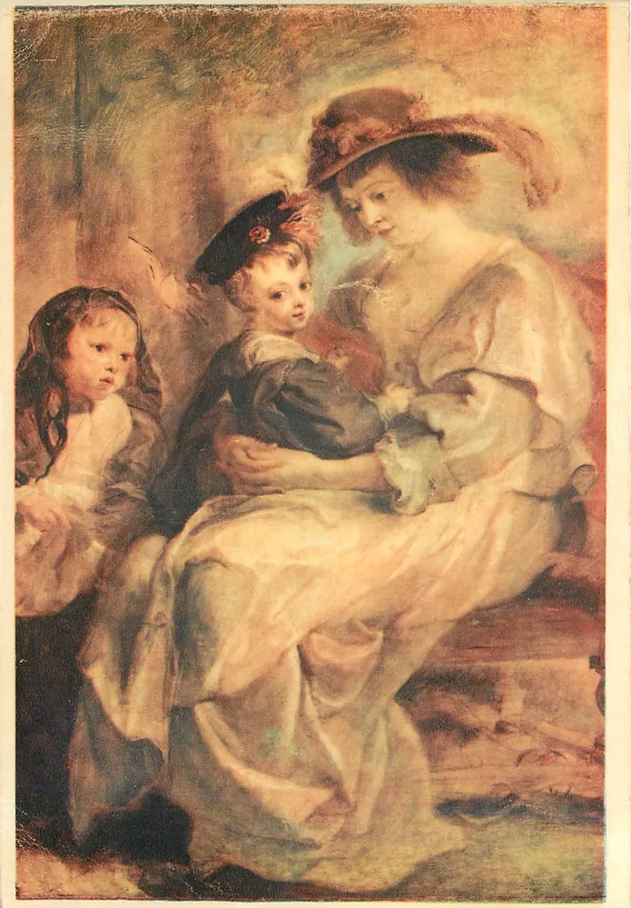 Retrato de Hélène Fourment — Rubens — Éditions Supérieure, n° 31 - Frente