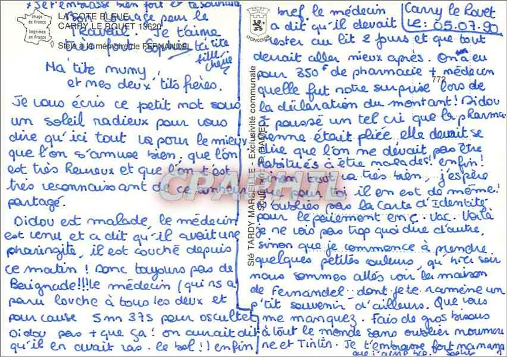 फर्नांडेल के चेहरा — नागरिक ऑफ ऑनर — संख्या 778 - पीछे