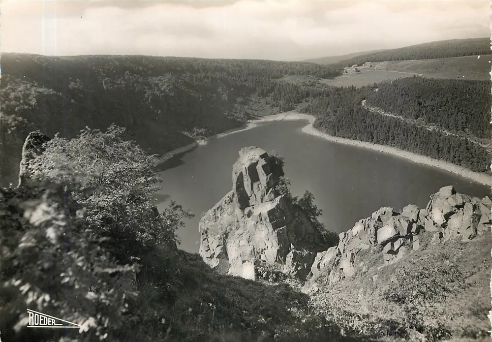 Gérardmer — O Lago Branco — Roeder - Frente