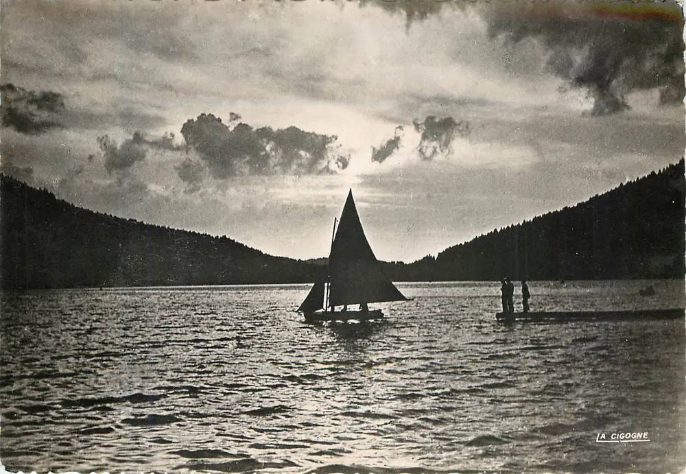 Gérardmer — O lago ao entardecer — A Cegonha, Strasbourg - Frente