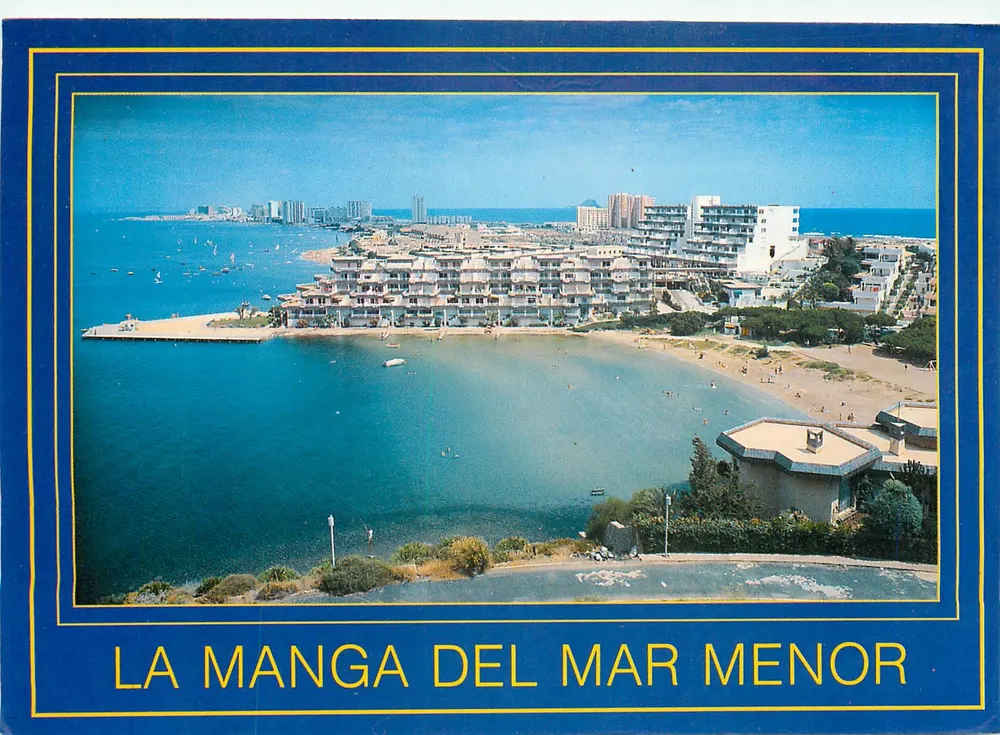 La Manga del Mar Menor — Luftbild — subirats casanovas, s.a. N° 129 - Vorderseite