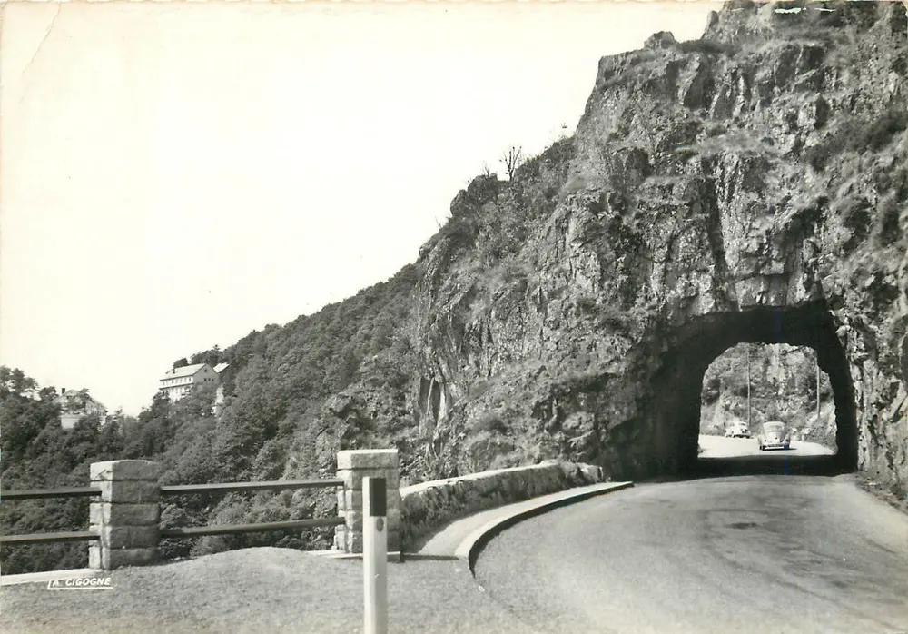 Der Schlucht-Tunnel — Les Hautes-Vosges — Éditions La Cigogne - Vorderseite